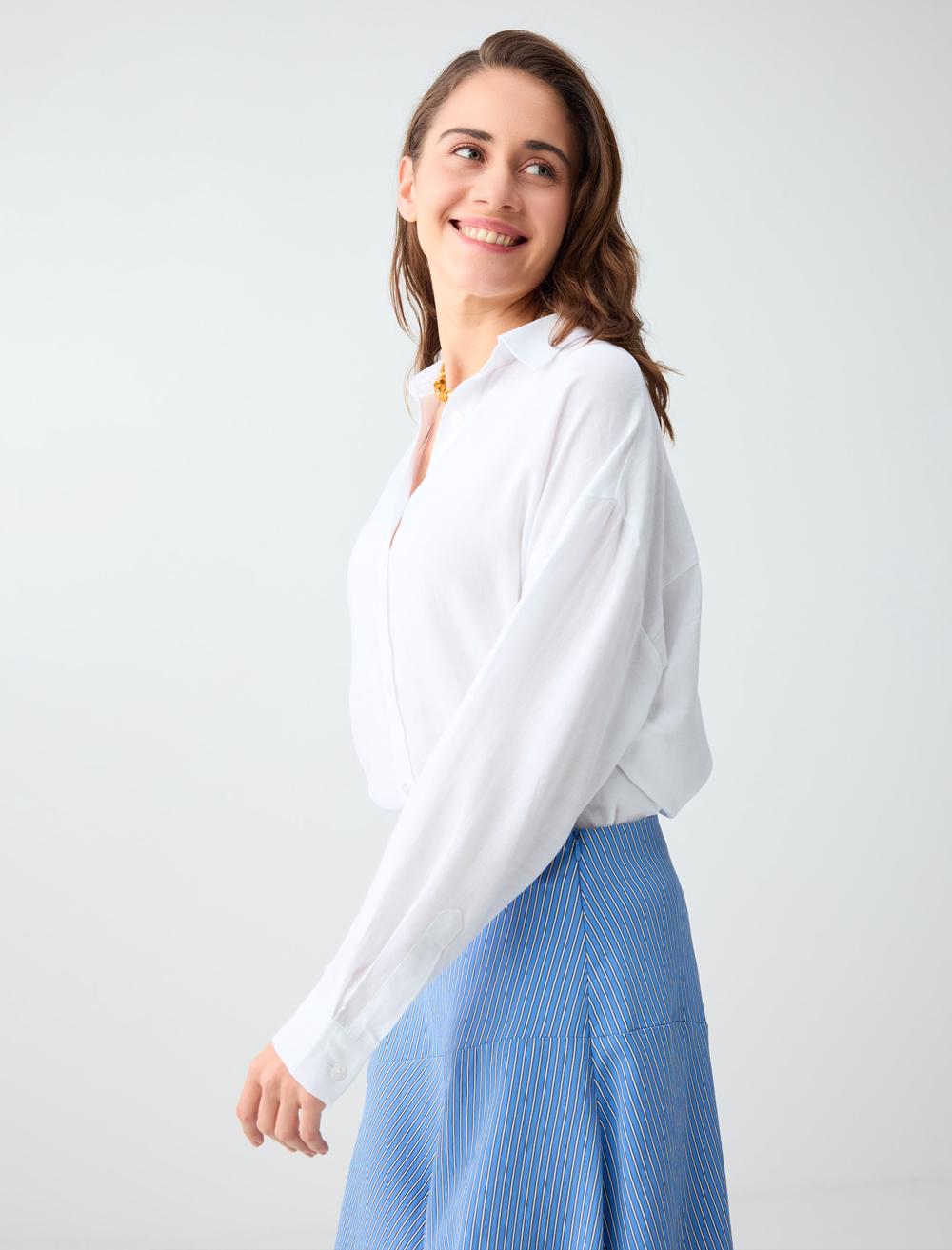 Ls Shirt - White