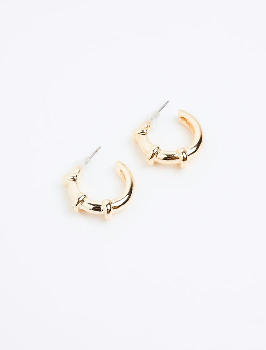 Ring Figured Modern Earrings