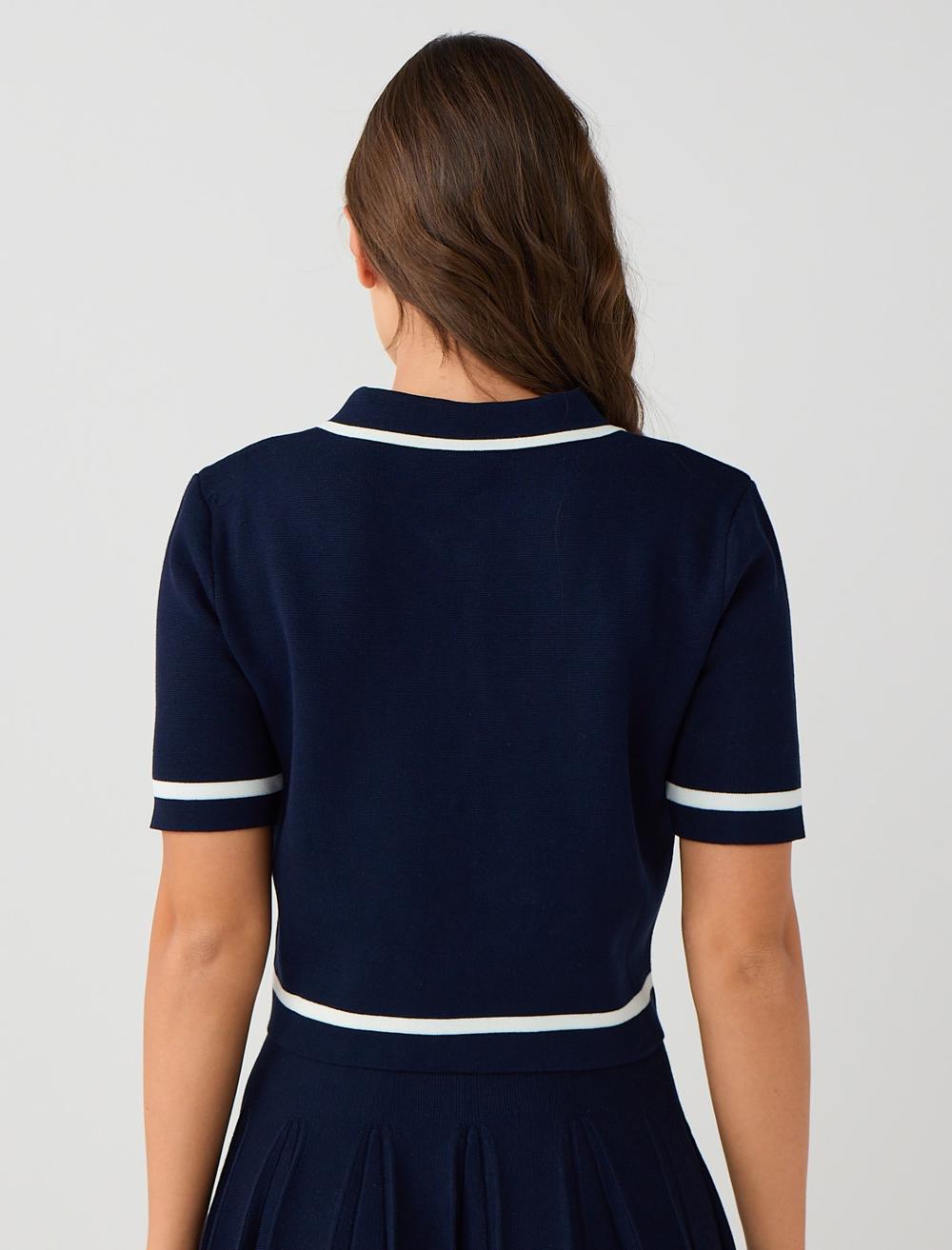 Shirt Collar Cardigan - 5WW104606