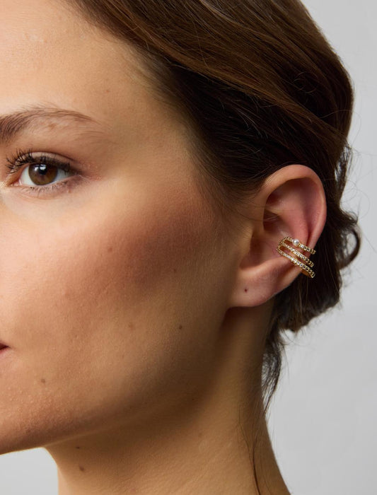 Pearl Detailed Joint Earrings