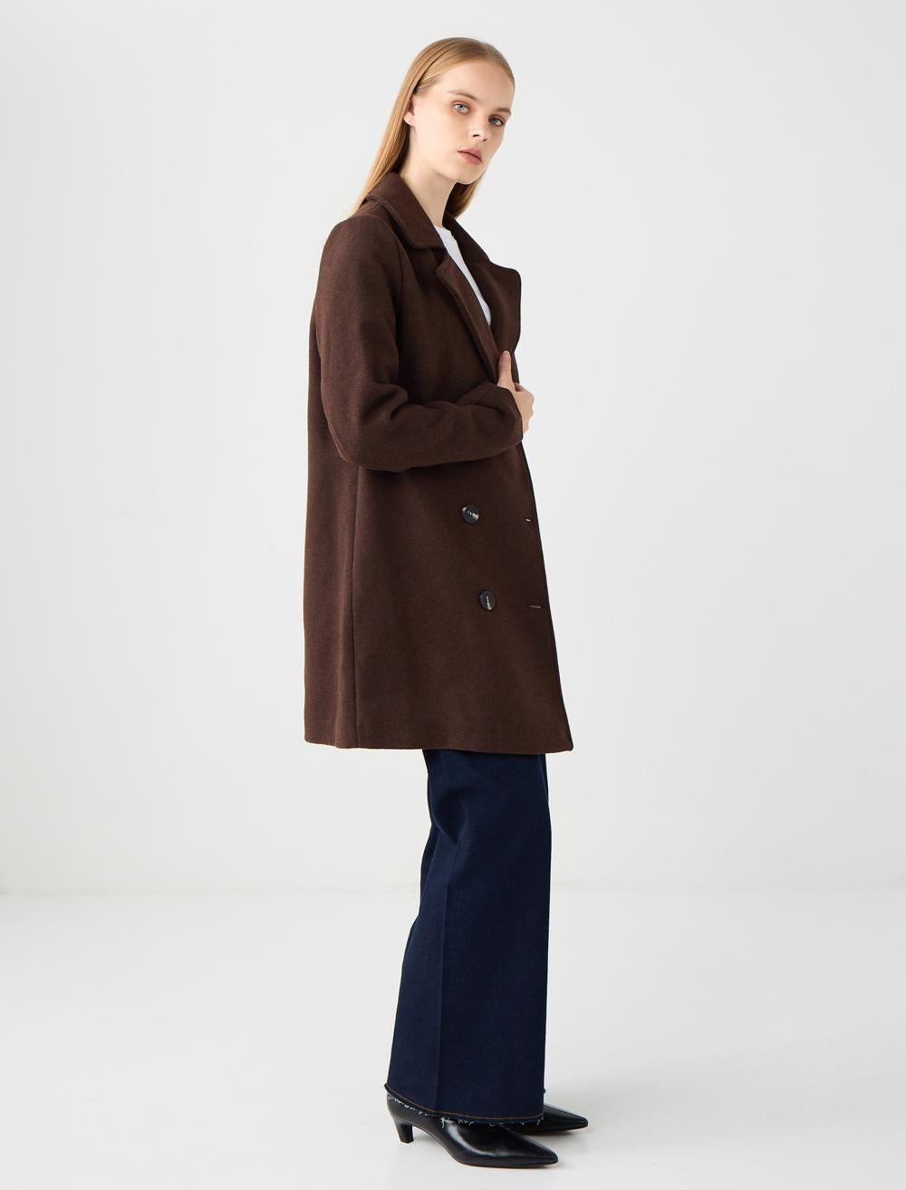 Long-Sleeve Coat - 5WW123683