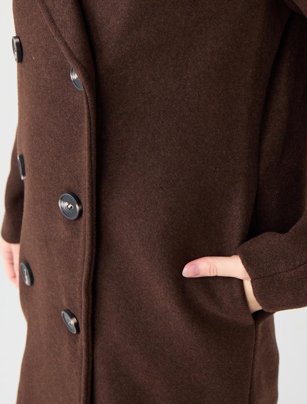 Long-Sleeve Coat - 5WW123683