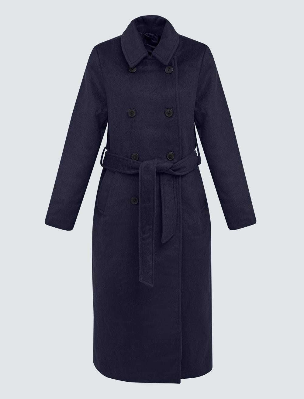 Cache-Coeur Long-Sleeve Coat - 5WW123684