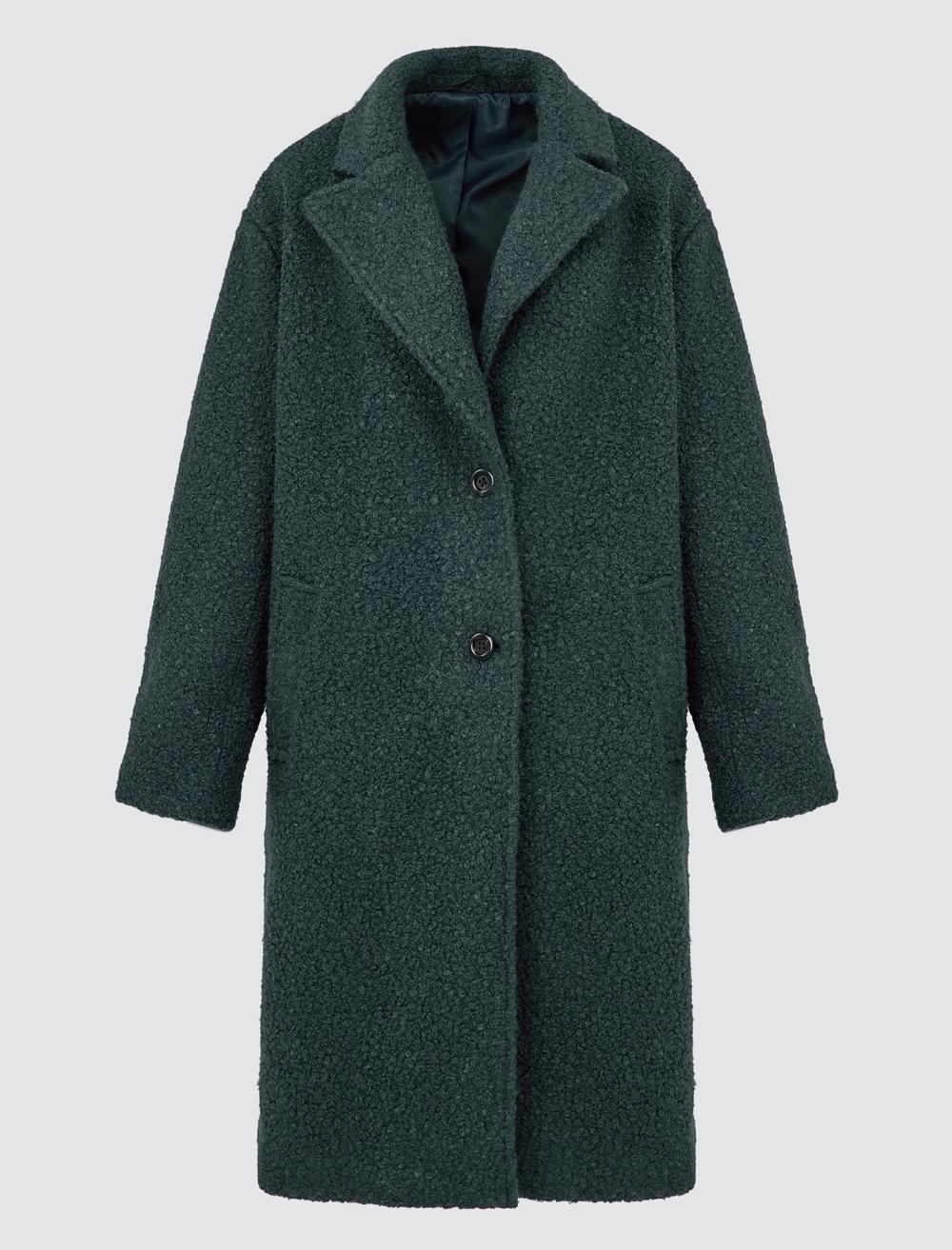 Loose Fit Long-Sleeve Coat - 5WW123697