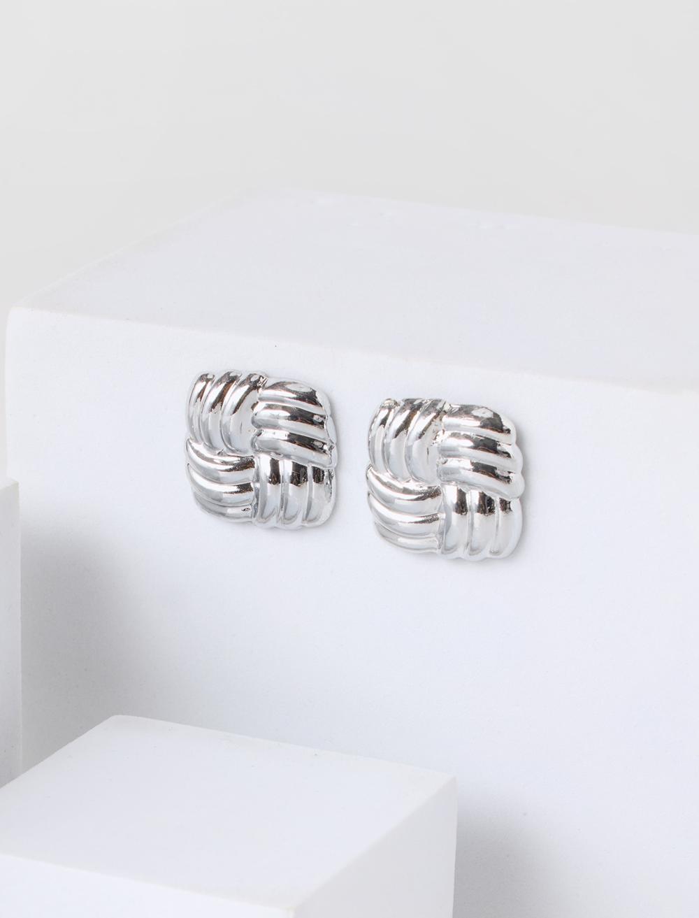 Earring - Silver-coloured - 6SW438540161