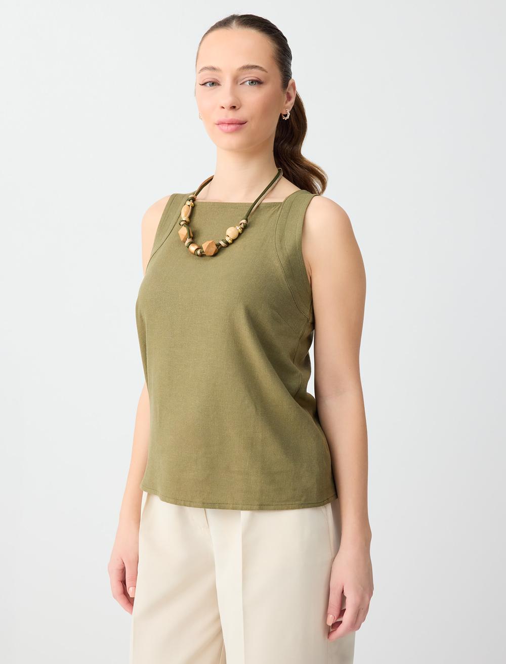 Sl Blouse - Khaki