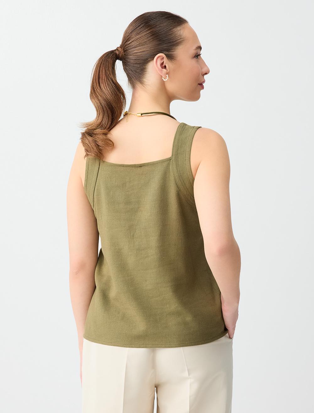 Sl Blouse - Khaki