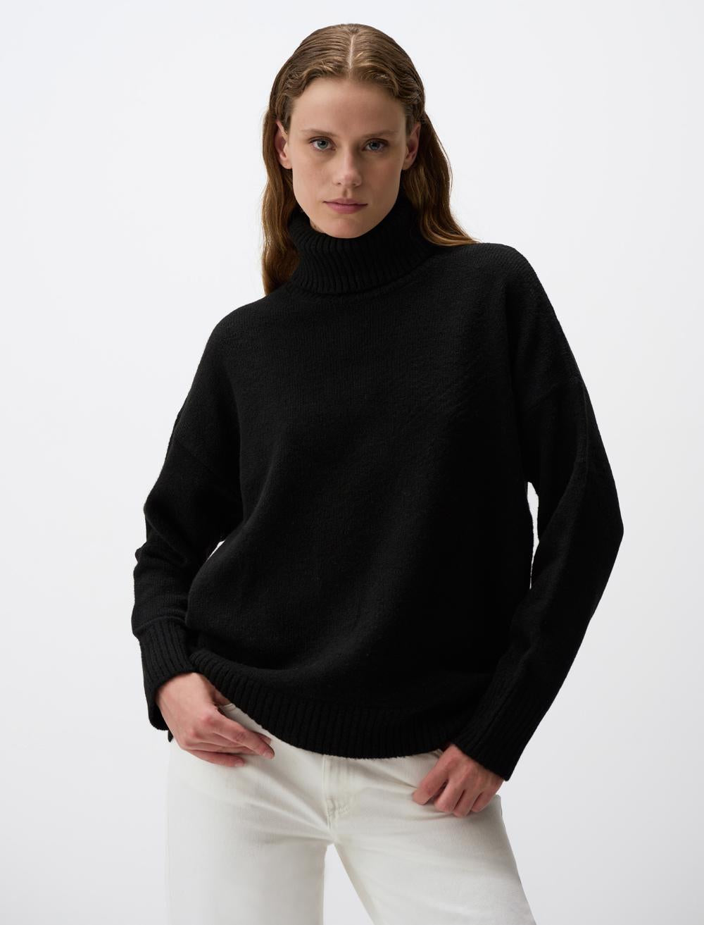 Long Sleeved Turtleneck Sweater