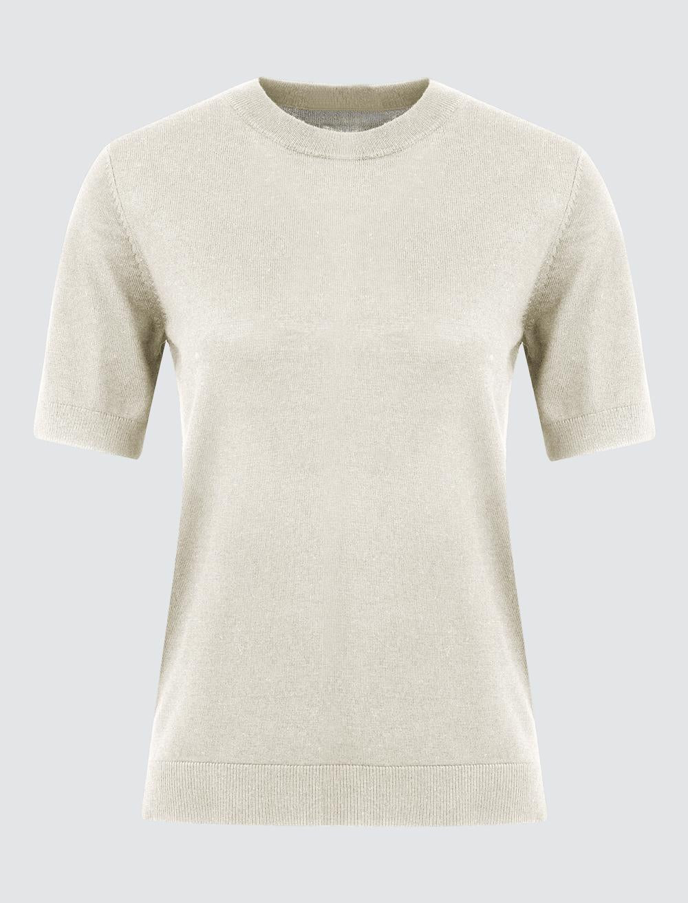 Crew Neck Short-Sleeve Pullover - 5WW134090