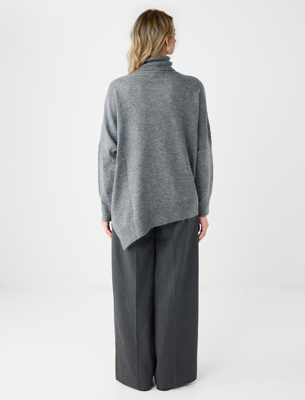 Polo Neck Pullover - 5WW134122