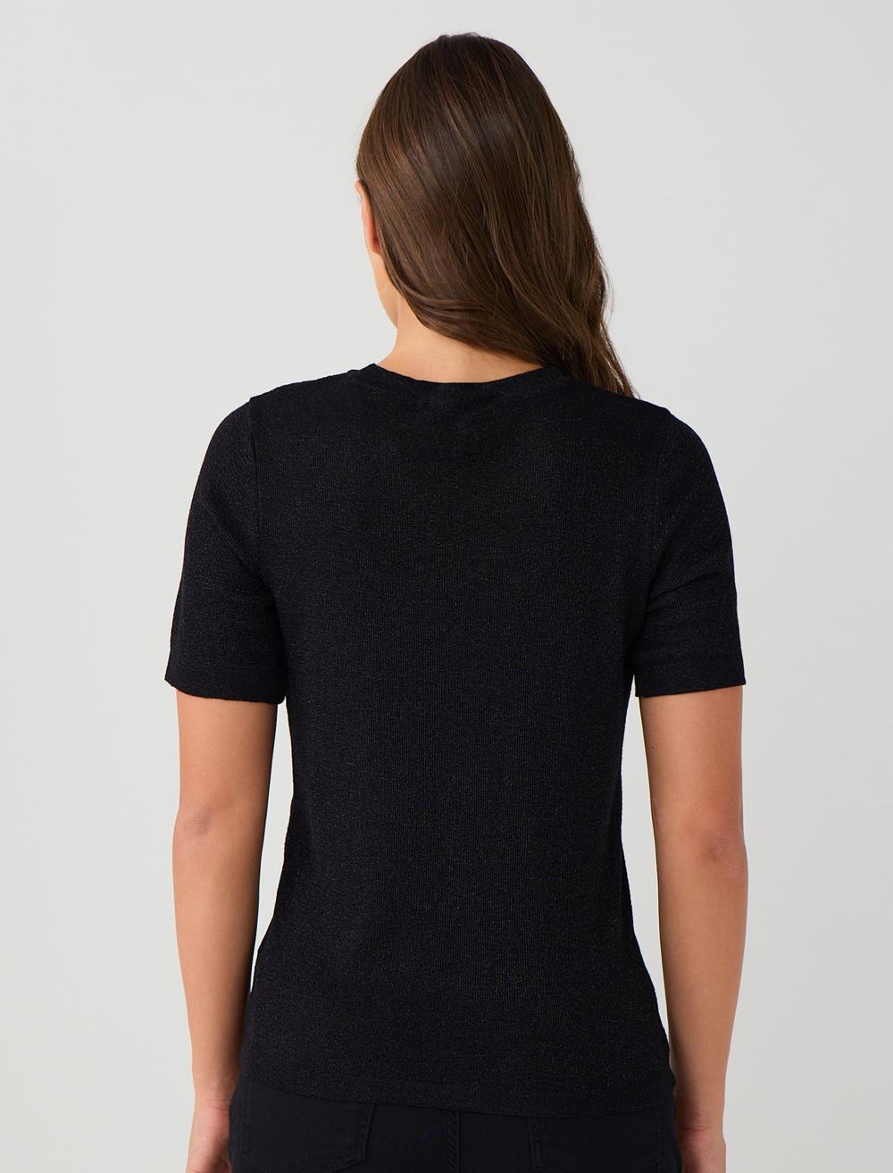 Crew Neck Short-Sleeve Pullover - 5WW134300