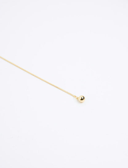 Modern Figured Long Necklace