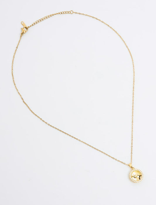 Star Figured Stone Necklace