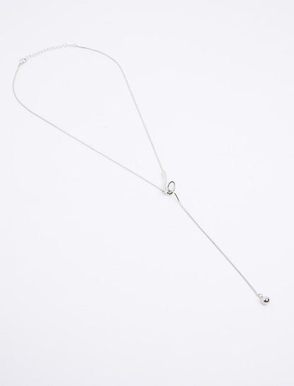 Long adjustable necklace with figures