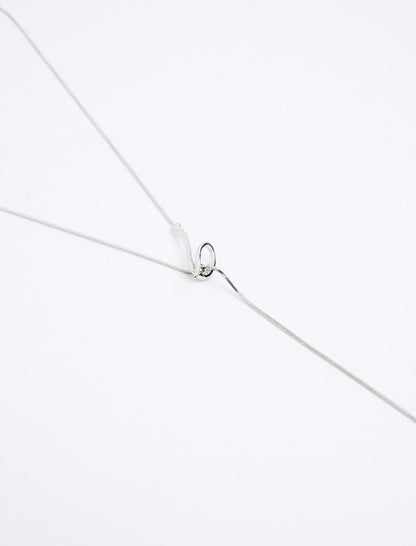 Long adjustable necklace with figures