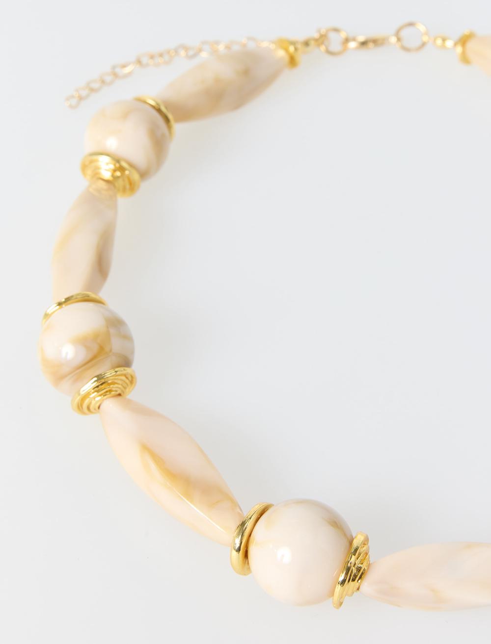 Necklace - Beige - 6SW426617130