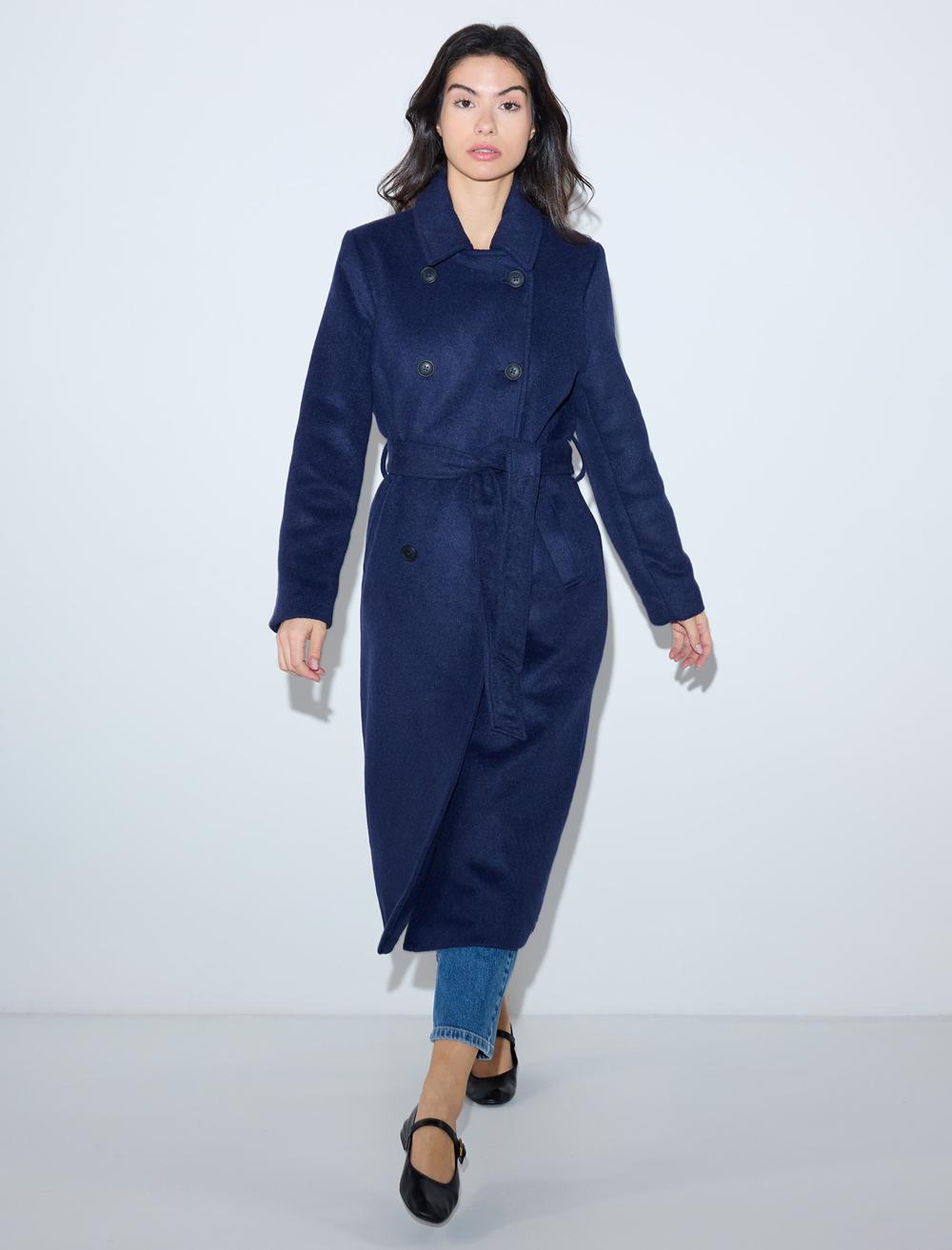 Cache-Coeur Long-Sleeve Coat - 5WW123684
