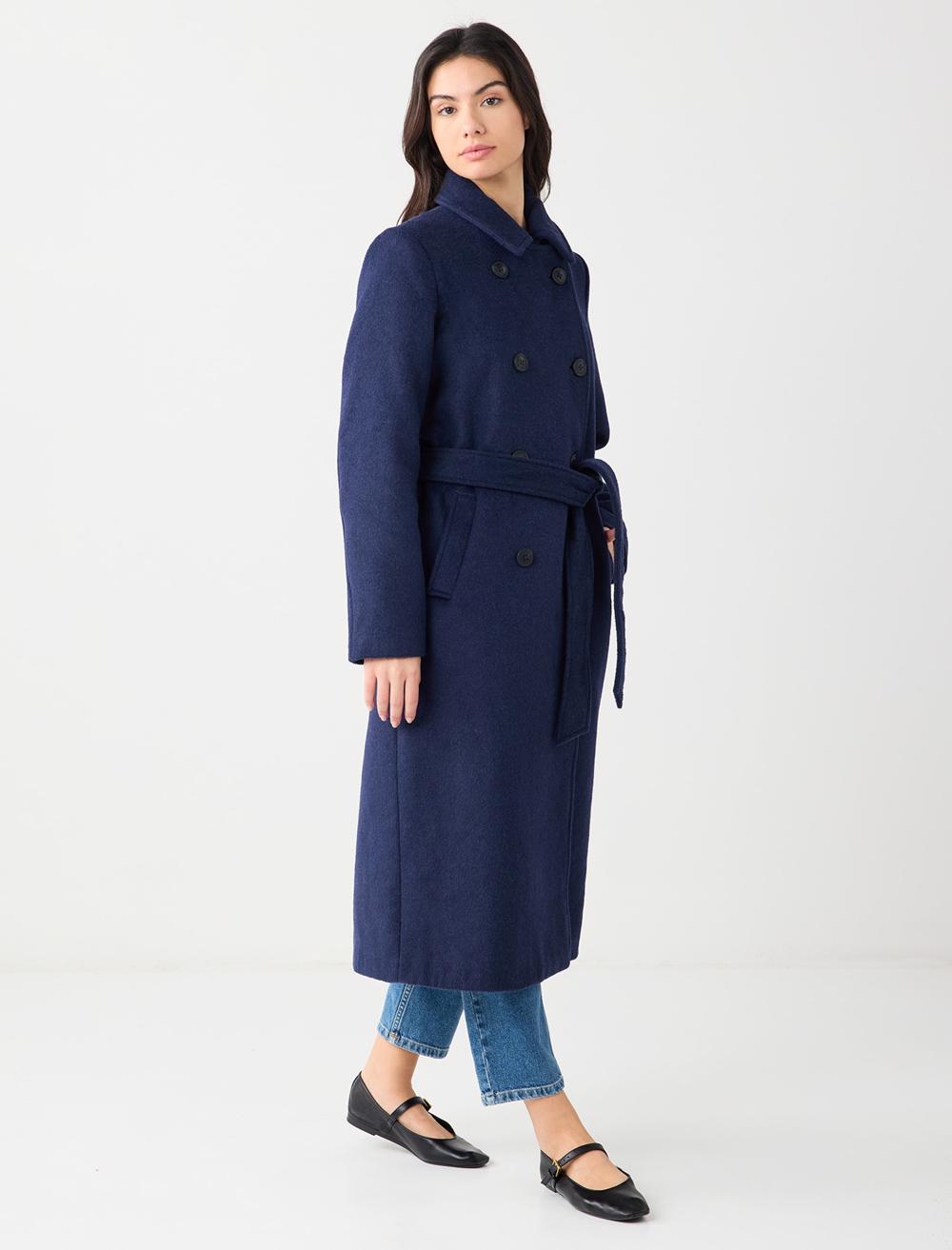 Cache-Coeur Long-Sleeve Coat - 5WW123684
