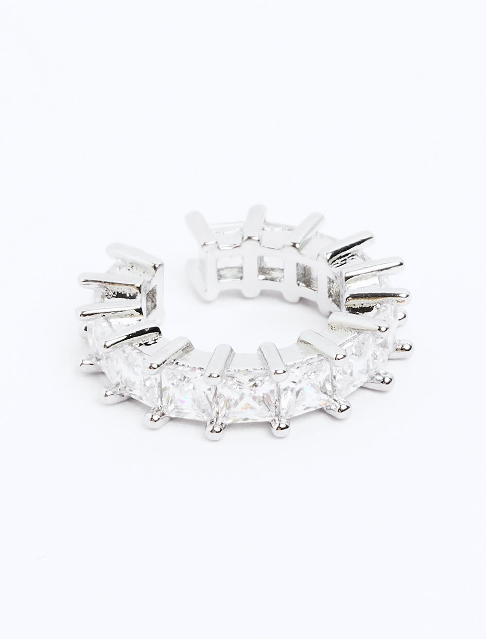 Sequenced Sparkling Stone Cartilage Earrings