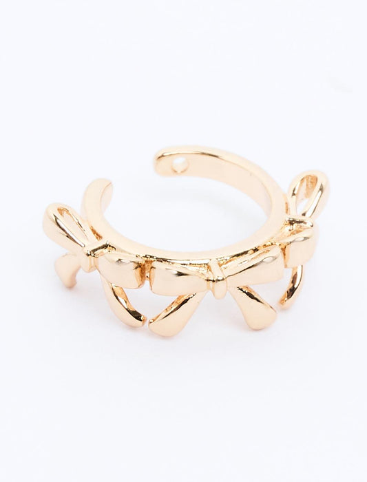 Bow Half Hoop Earrings