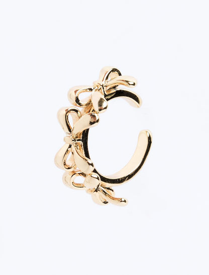 Bow Half Hoop Earrings