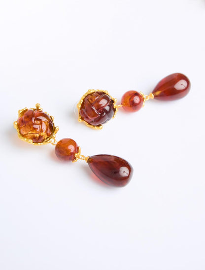 Ethnic Figurative Dangle Earrings