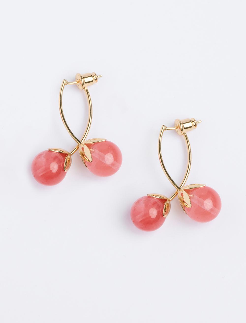 Pink Crystal Drop Earring - 5WW432858