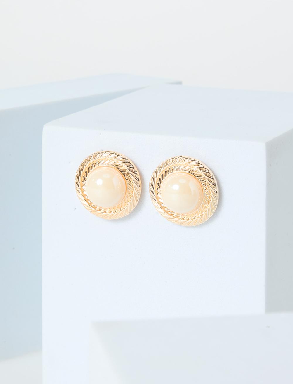 Gold Earring - 6SW435719150