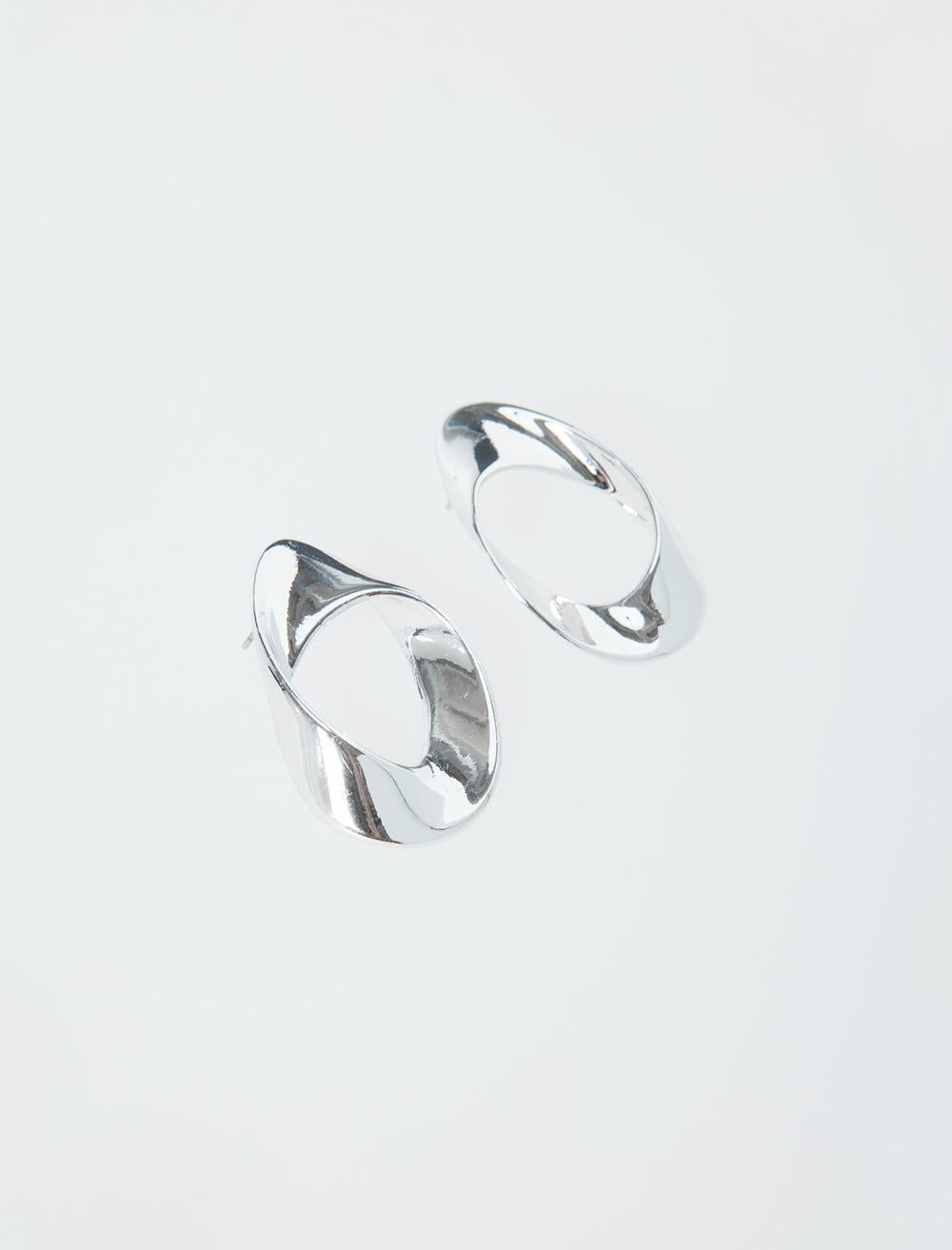 Earring - Silver-coloured - 6SW437221161