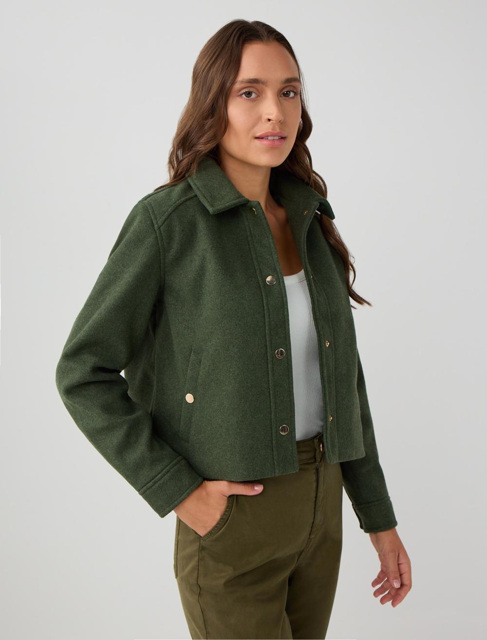 Long-Sleeve Coat - 5WW053687