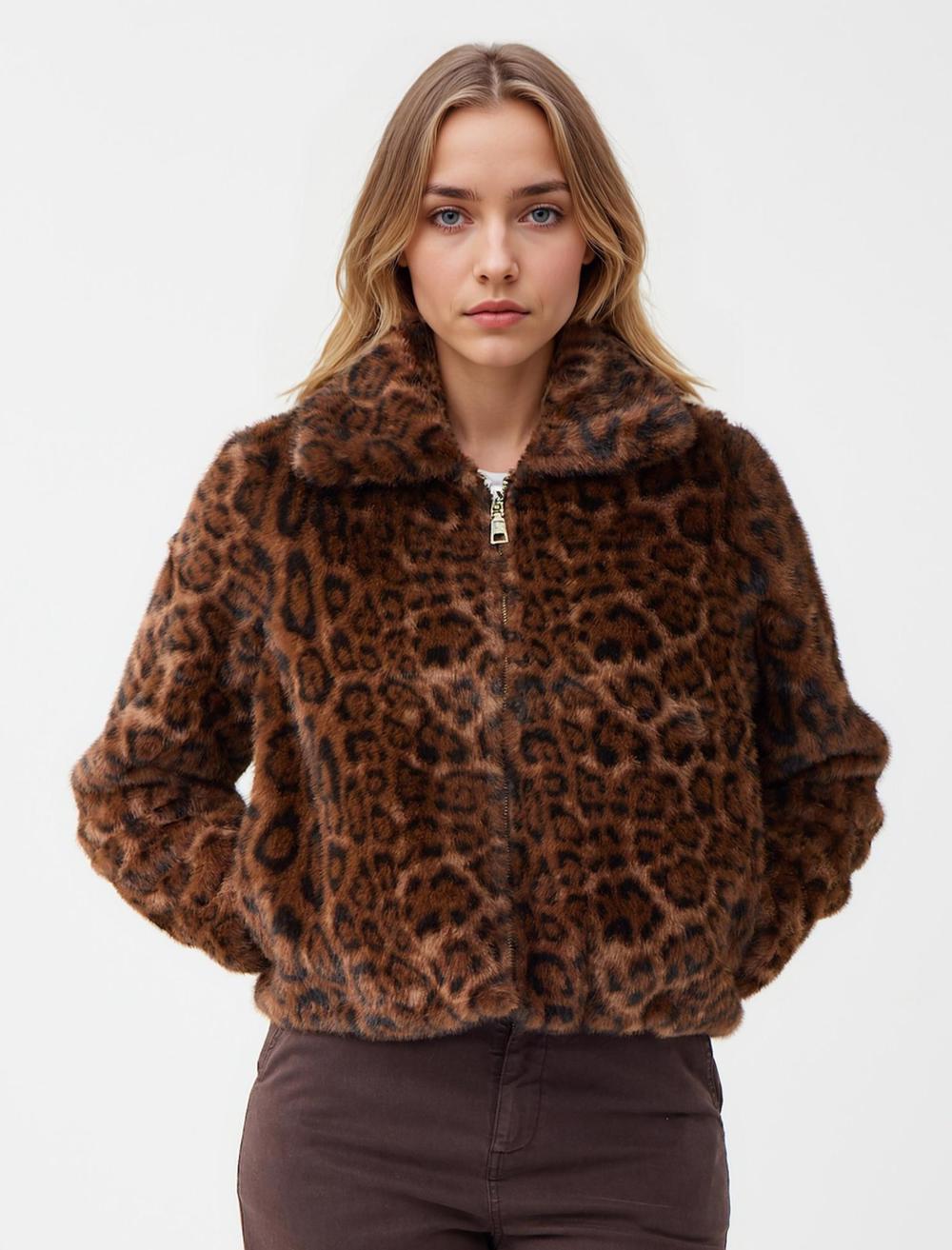 Shirt Collar Long-Sleeve Coat - 5WW053695