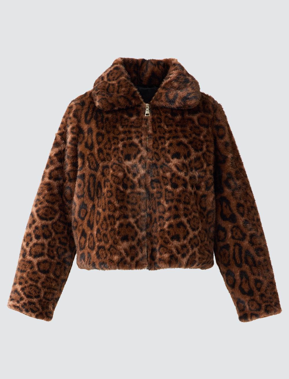 Shirt Collar Long-Sleeve Coat - 5WW053695