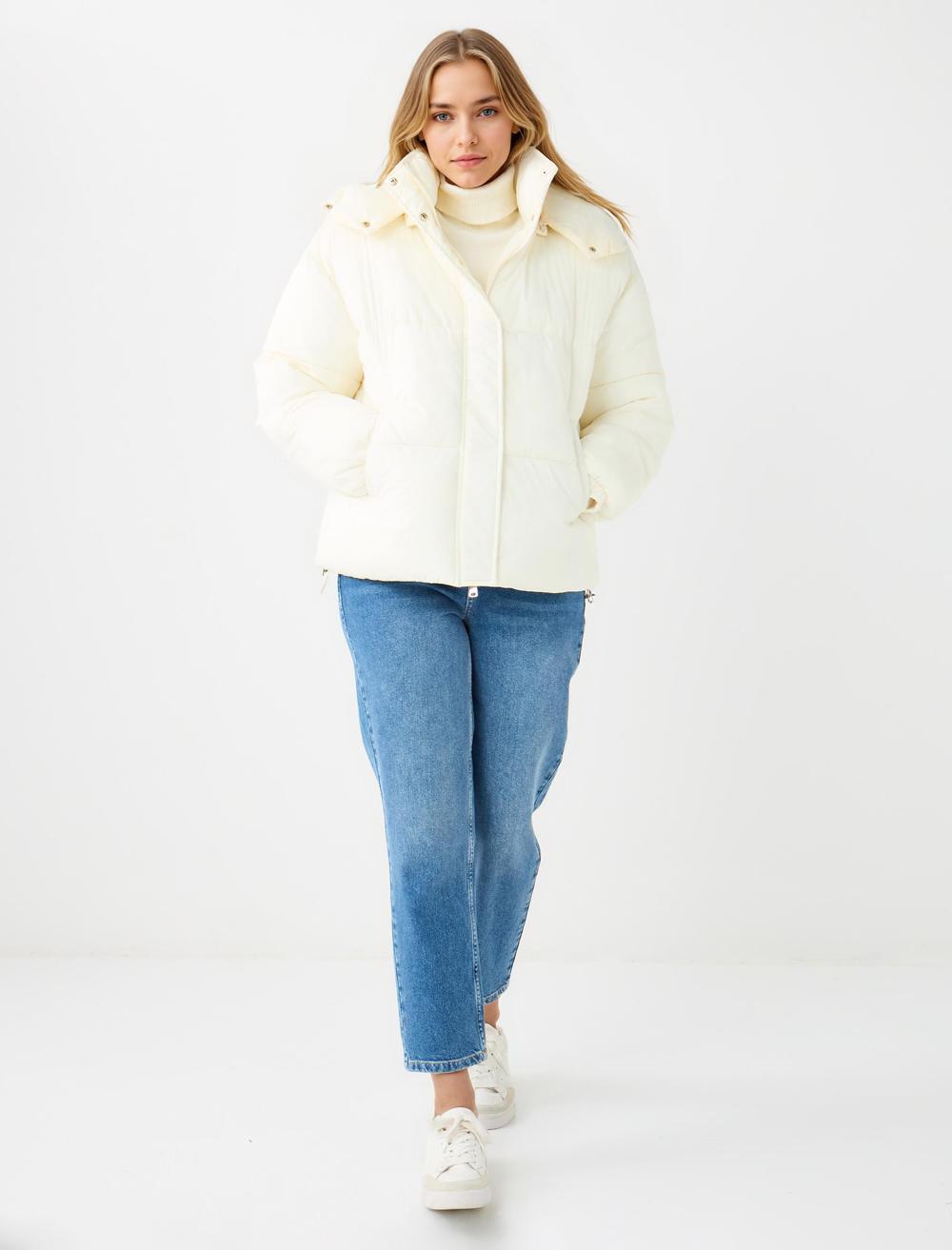 Puffer Coat - Stone - 5WW213692928