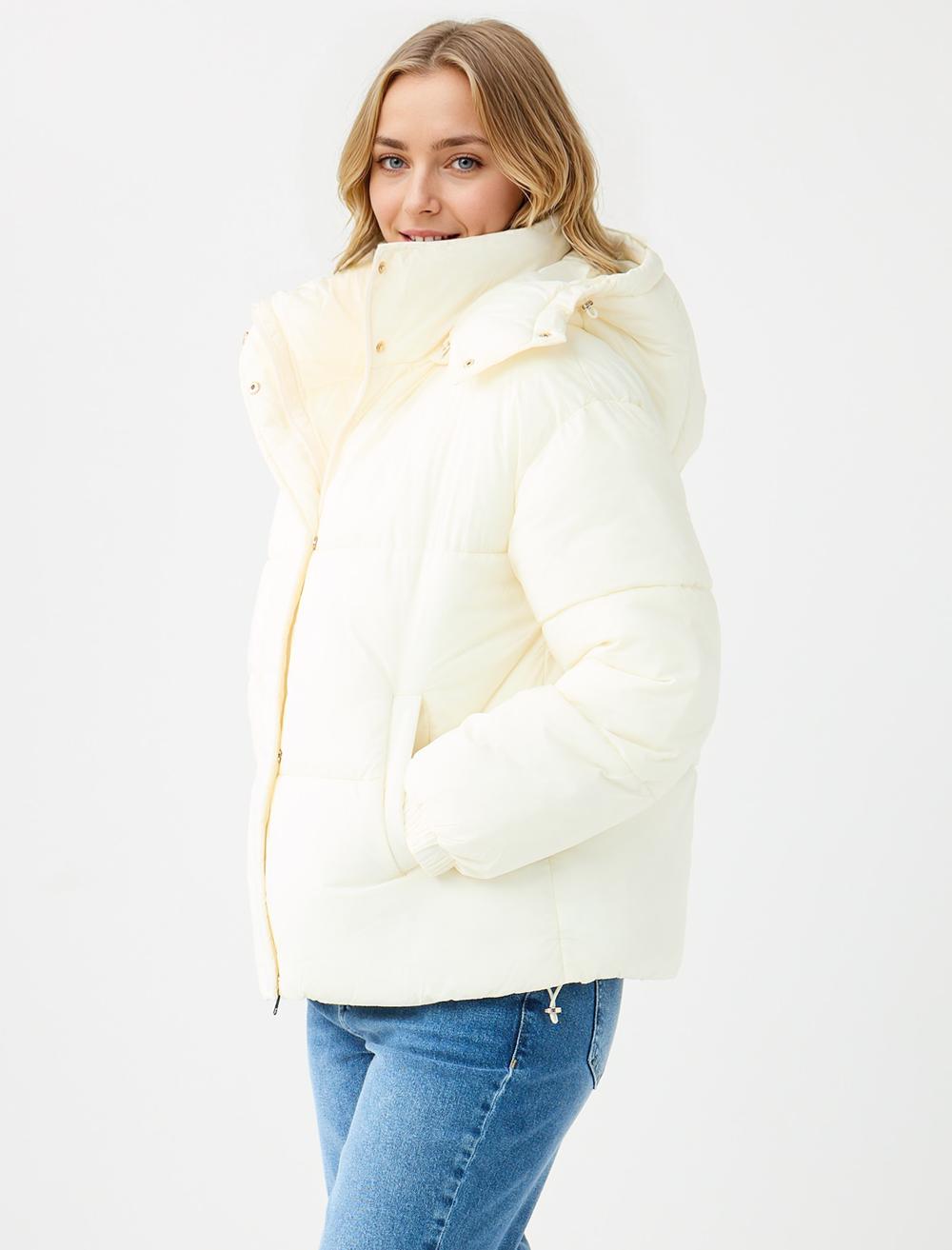 Puffer Coat - Stone - 5WW213692928