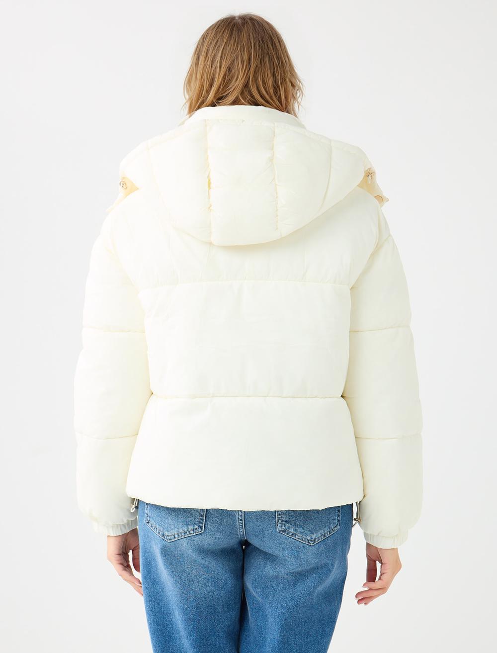 Puffer Coat - Stone - 5WW213692928