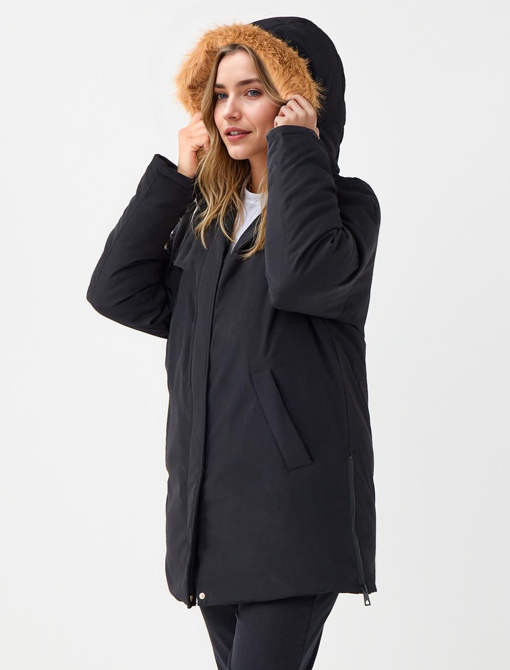Puffer Coat - Black - 5WW214637900