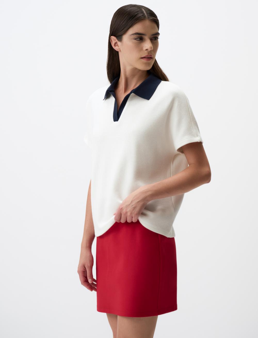 Slim Fit Skirt - 4WW01150915