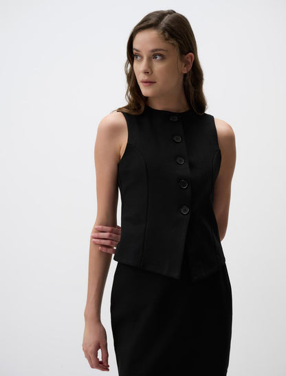 Regular Waist Slim Fit Mini Skirt