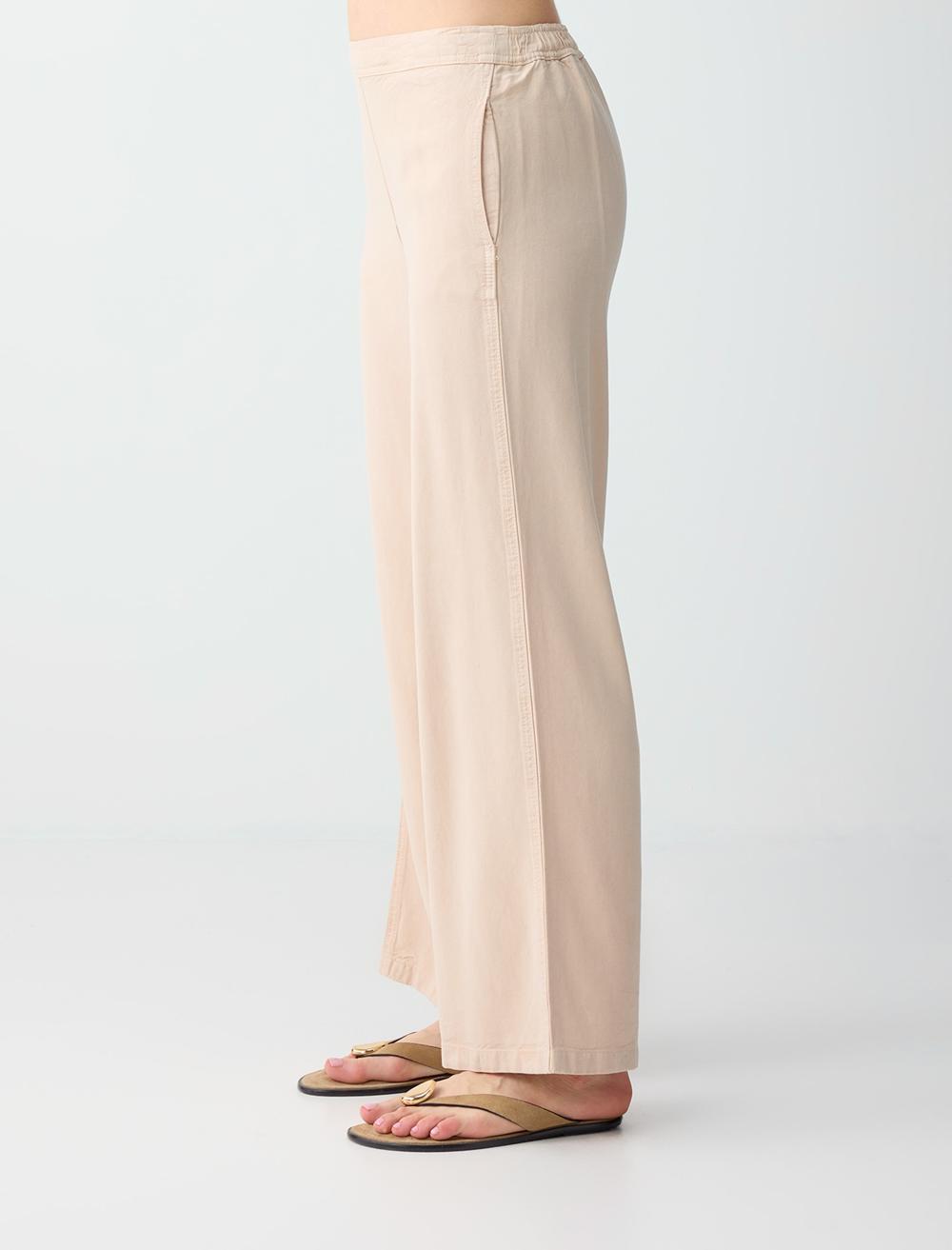 Normal Fit Trousers - Stone - 6SW185657928