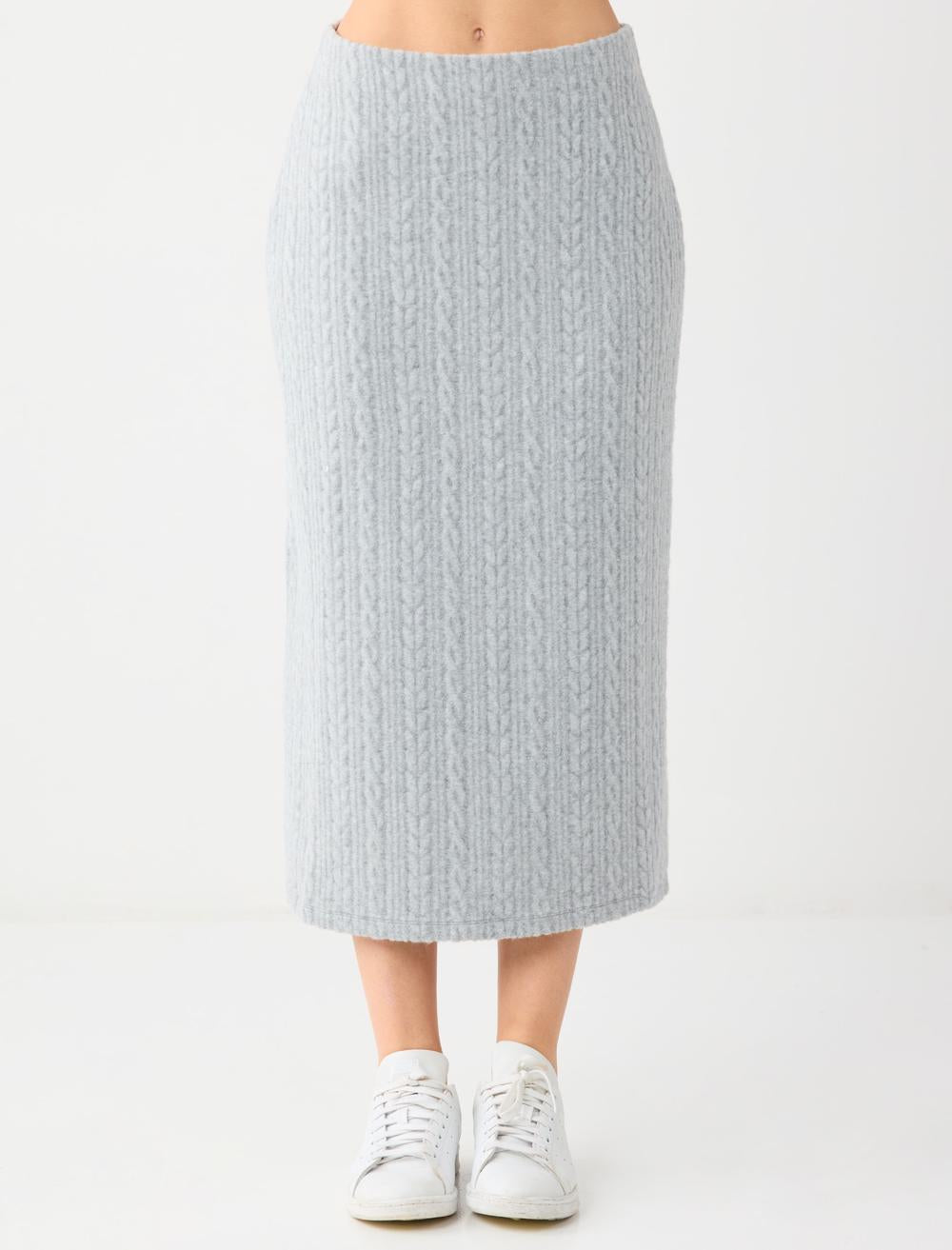 Loose Fit Skirt - Grey - 5WW072941920
