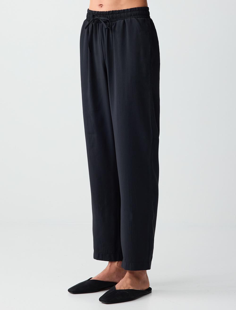 Normal Fit Trousers - Black - 6SW186563900