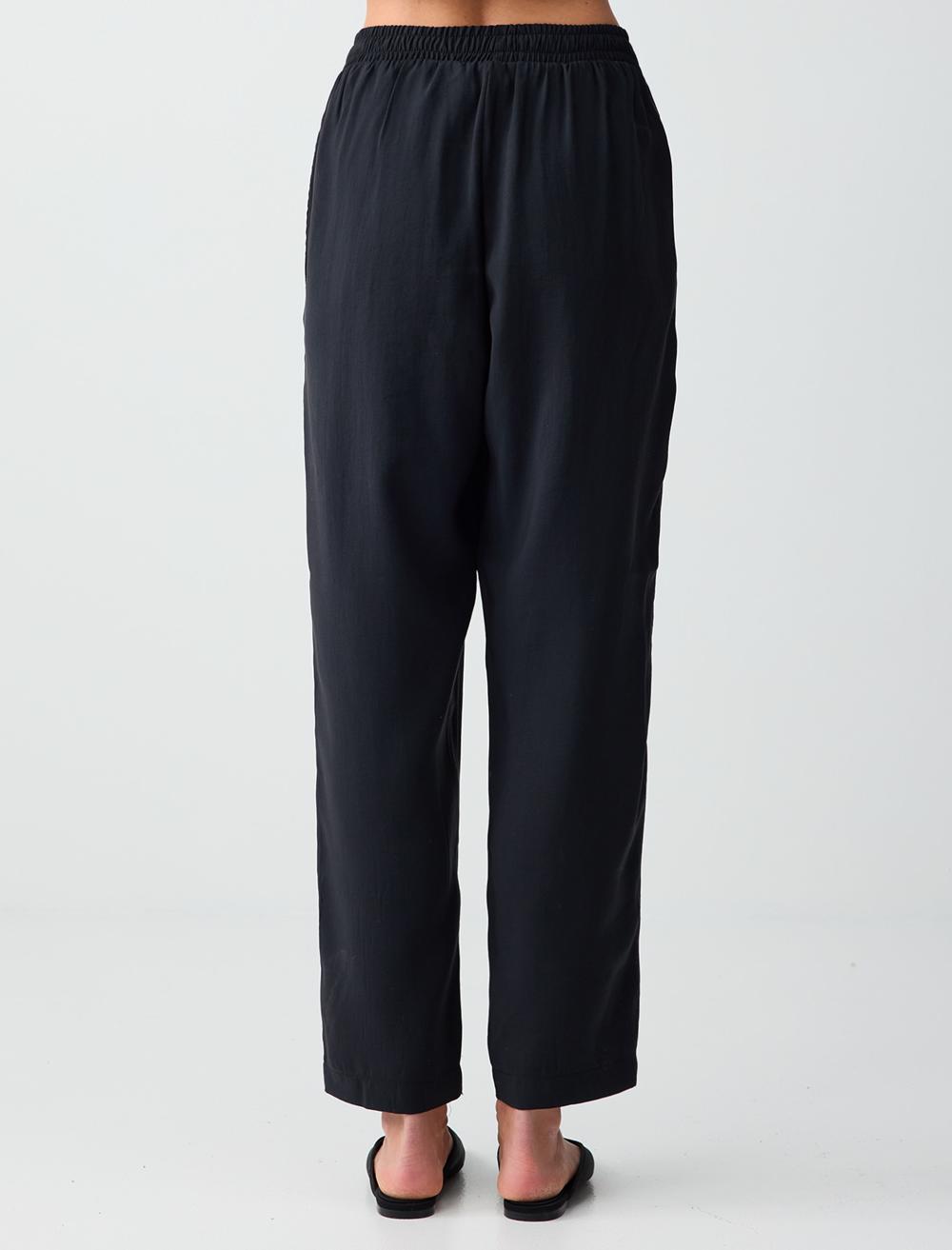 Normal Fit Trousers - Black - 6SW186563900