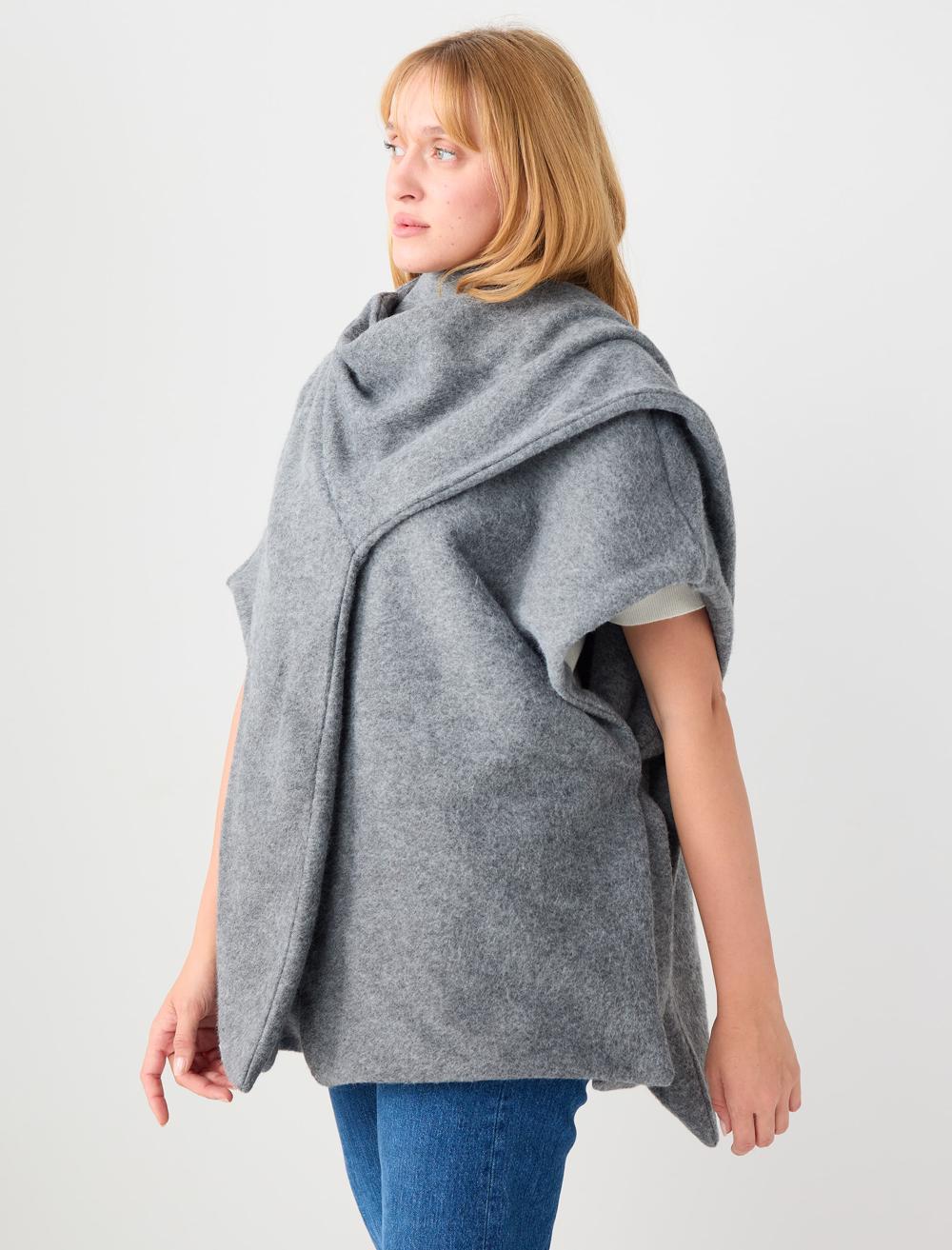 Loose Fit Poncho - 5WW172883