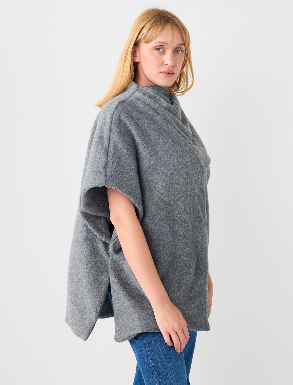 Loose Fit Poncho - 5WW172883