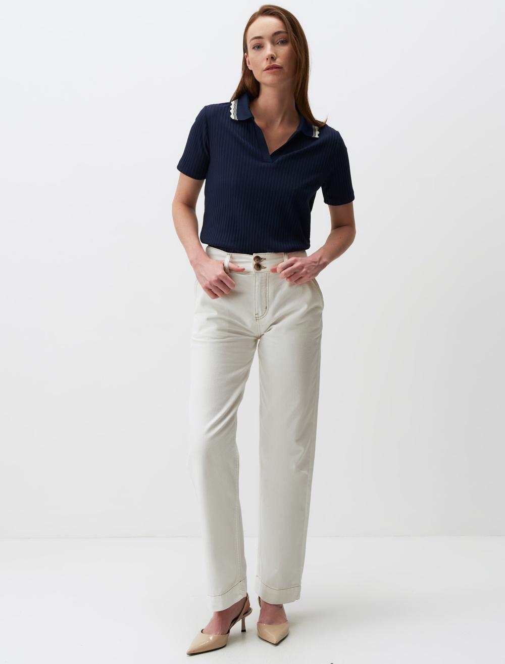 Loose Fit Trousers - 24SP011011
