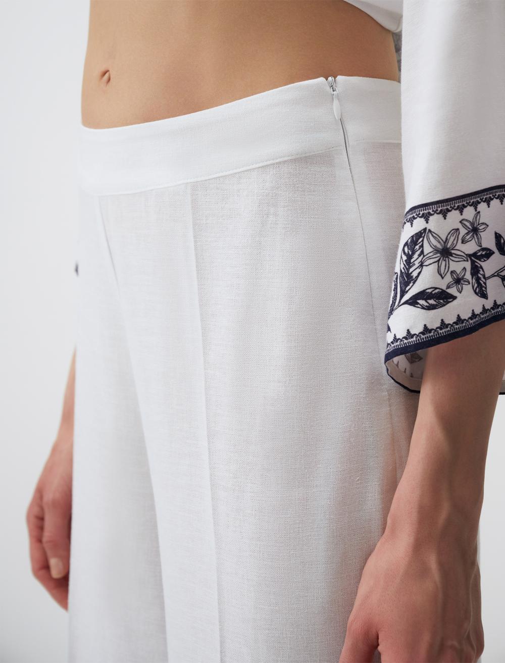 Loose Fit Trousers - 24SP044027