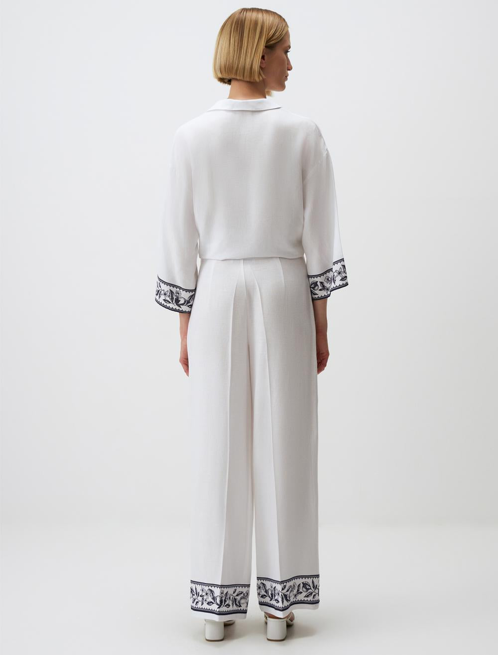 Loose Fit Trousers - 24SP044027