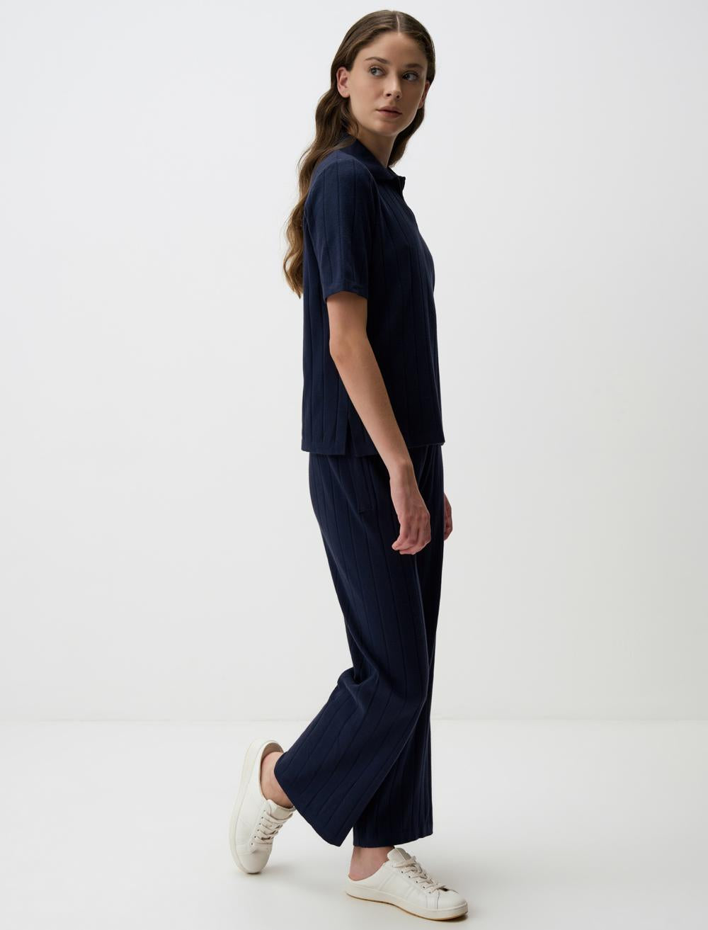 Trousers - Dark Blue - 4WW03311006494