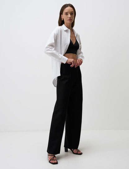 Wide Leg High Waist Comfortable Pants