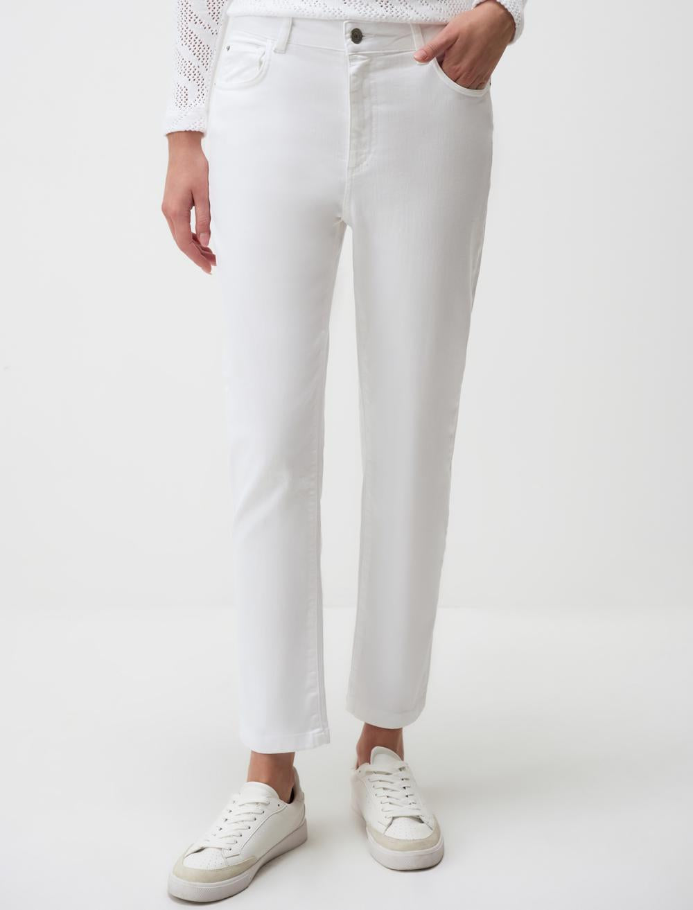 Trousers - White - 4WW312020100